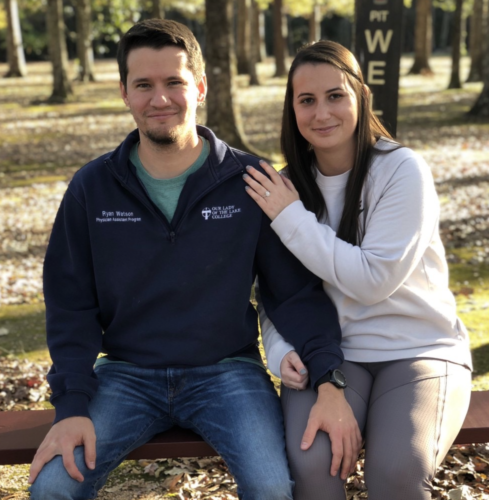 Ryan Watson and his partner
